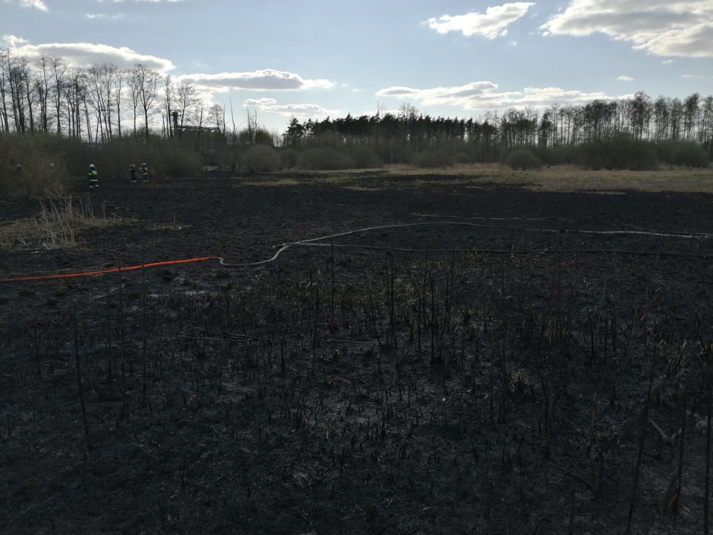 Sierpc. Walczyli z pożarem ponad 4 godziny! Mógł doprowadzić do tragedii! [ZDJĘCIA]