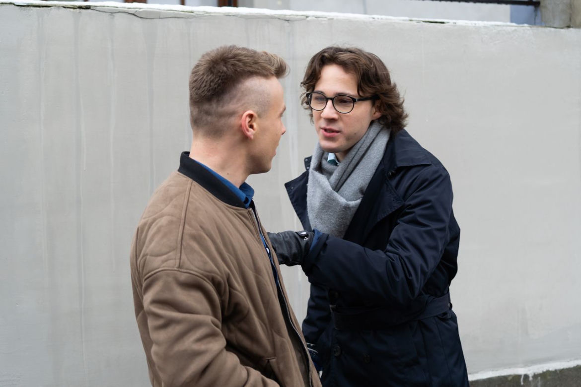 Barwy szczęścia, odcinek 2646: Kajtek (Jakub Dmochowski), Patryk (Konrad Skolimowski)