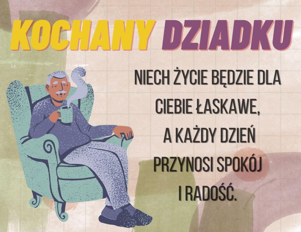 Kartki na Dzień Babci i Dziadka z pięknymi życzeniami - gotowe do pobrania za darmo