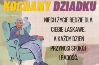 Kartki na Dzień Babci i Dziadka z pięknymi życzeniami - gotowe do pobrania za darmo