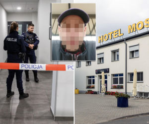Znaleźli Patryka w hotelu, miał nóż wbity w głowę. Wcześniej Jagodzianka zabił ukochaną Klaudię