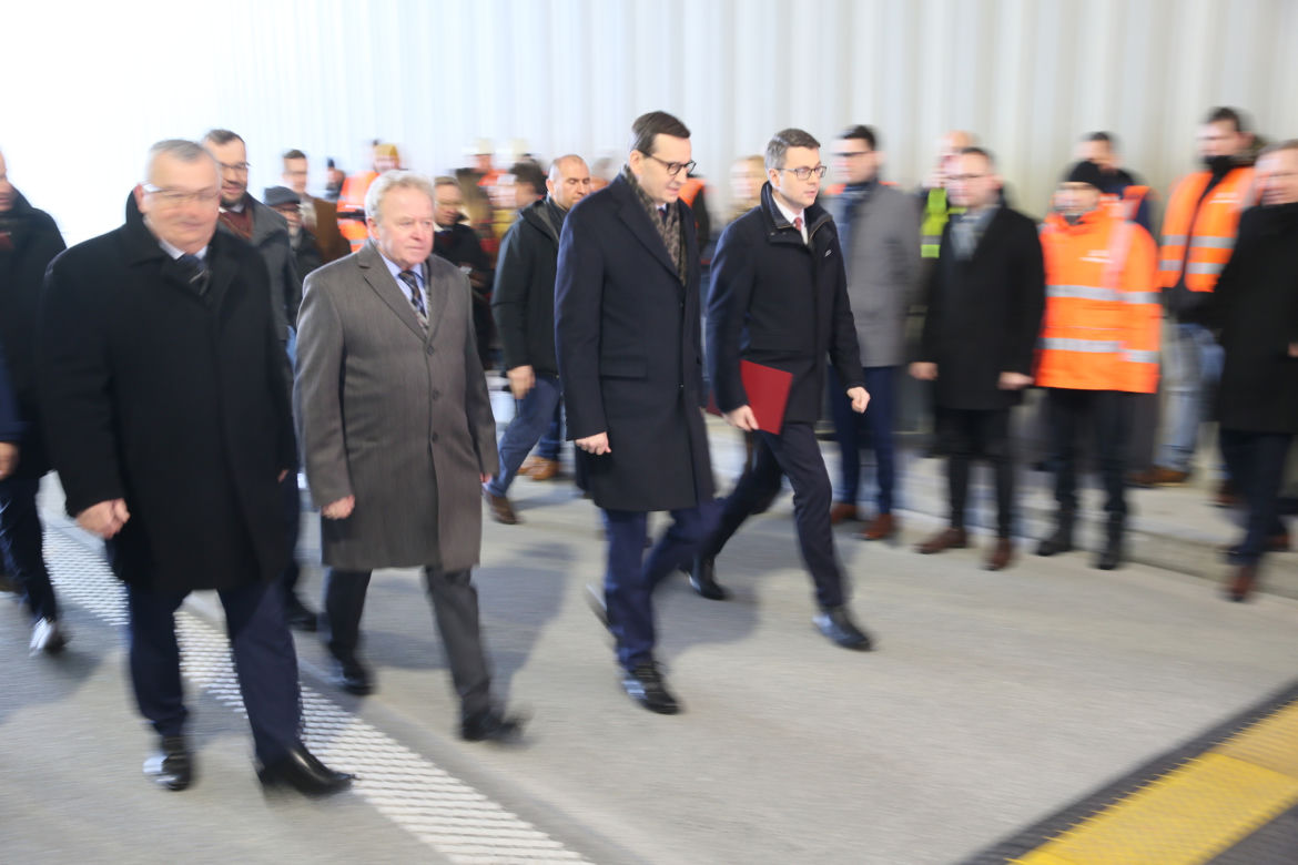 Otwarcie tunelu pod Ursynowem