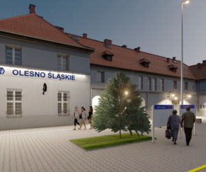 Dworzec Olesno Śląskie 