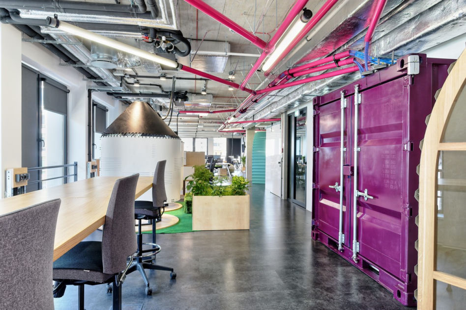 Wnętrza „Digital Studio Warsaw”