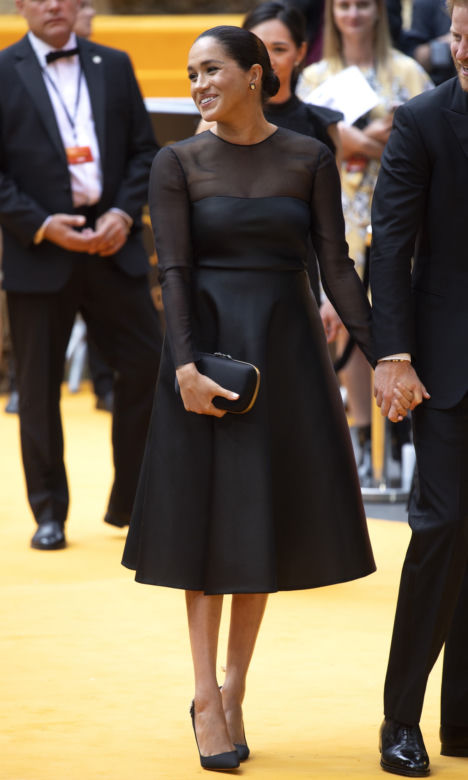 Gwiazdy na premierze filmu Król Lew - księżna Meghan