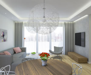 Nowoczesny salon