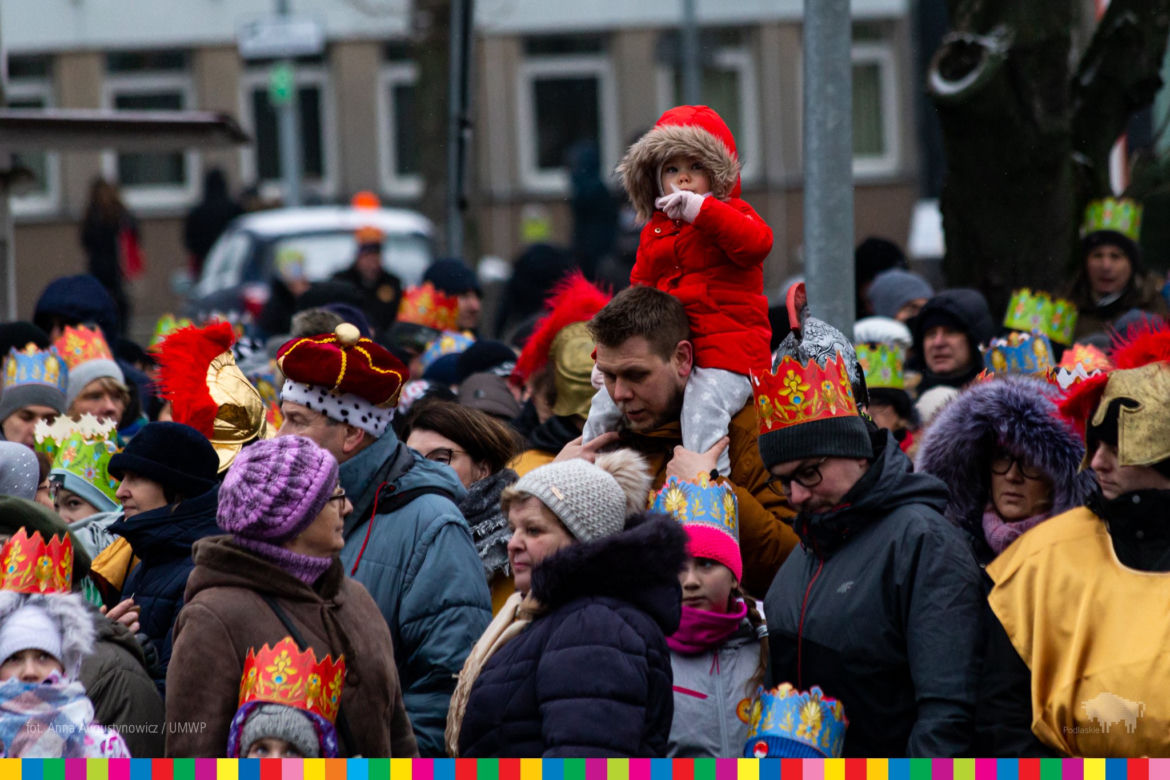 Białystok. Orszak Trzech Króli 2020 rok