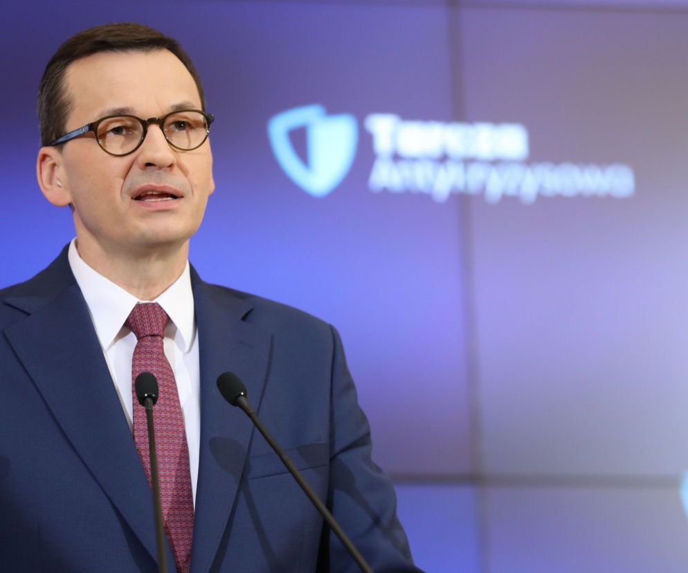 Premier Mateusz Morawiecki ogłosił czerwoną strefę w całej Polsce