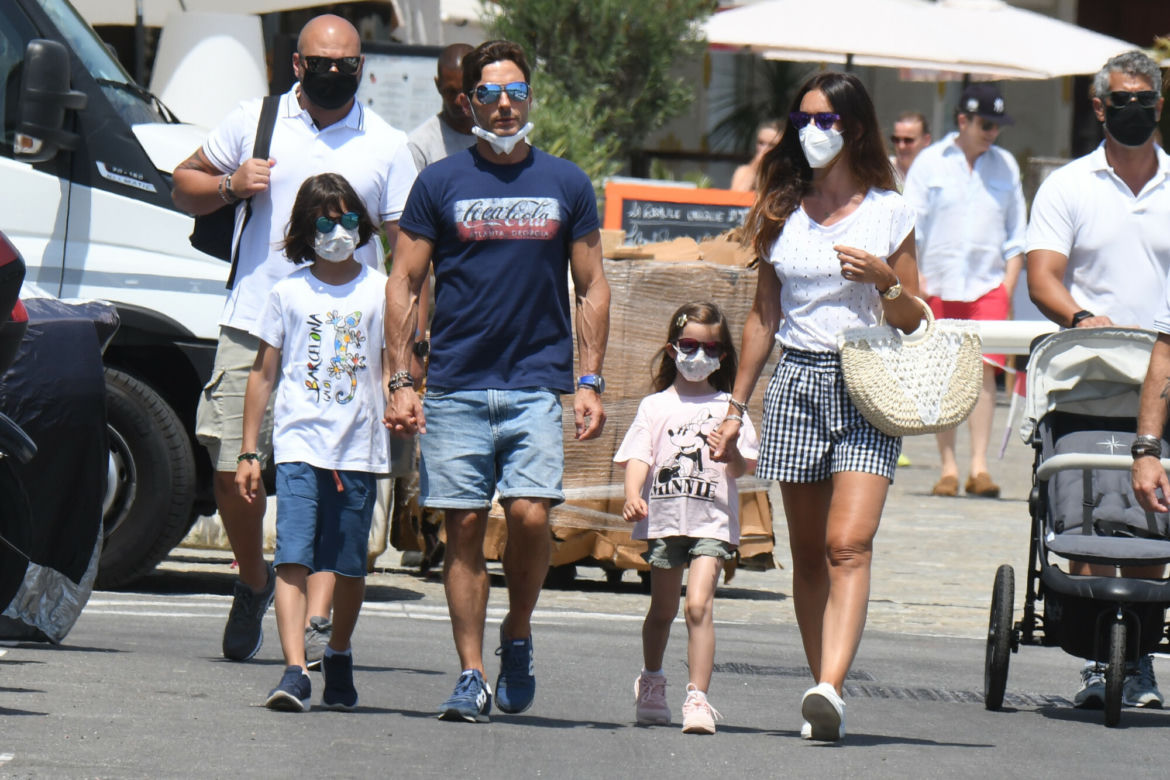 Syn Berlusconiego, Pier Silvio z rodziną