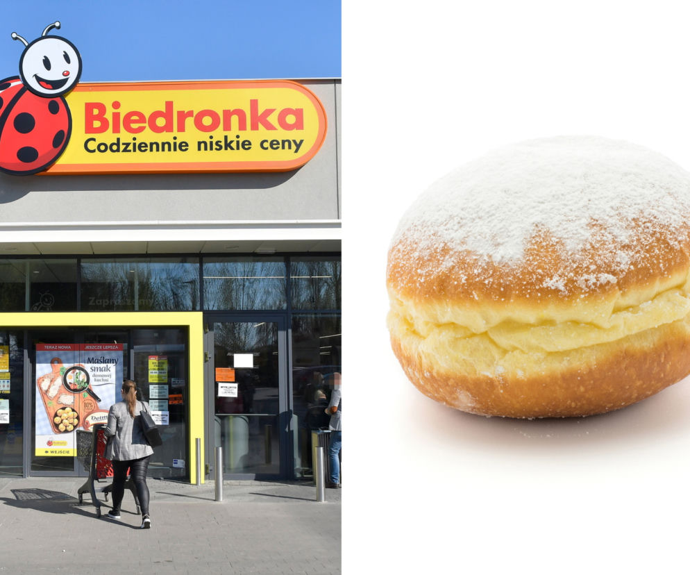 Tłusty Czwartek 2022. Pączki w Biedronce ZA DARMO