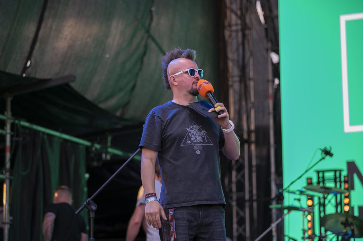 Łydka Grubasa na scenie Sosnowiec Fun Festival