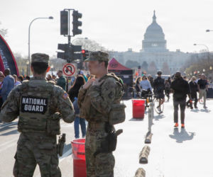 Gwardia Narodowa USA na ulicach stolicy