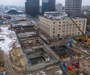Łódzki Dom Kultury - wciąż jest częścią placu budowy