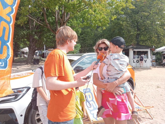 Eska Summer City Olsztyn. Pomarańczowa ekipa na Plaży Miejskiej
