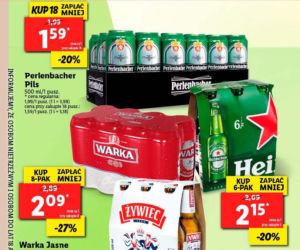 Ceny podstawowych produktów - LIDL