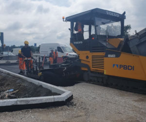 Postępy w pracach na alei św. Jana Pawła II w Toruniu. Rozpoczął się kolejny etap
