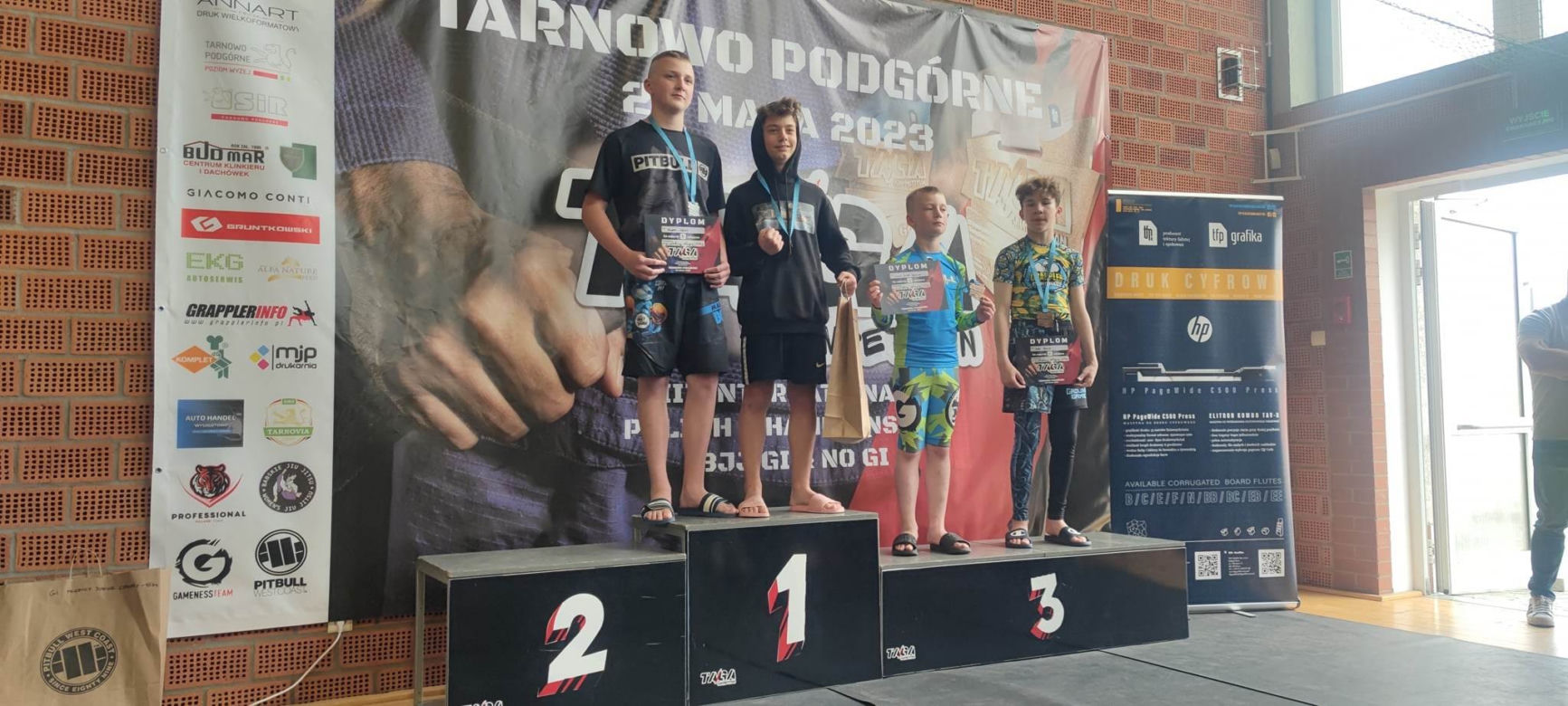 Medale zawodników Grapplera Grudziądz
