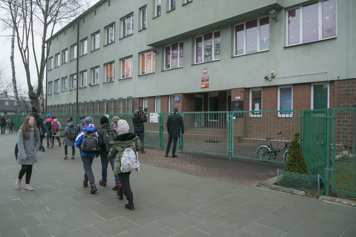 Zamknięta szkoła przy ul. Boremlowskiej