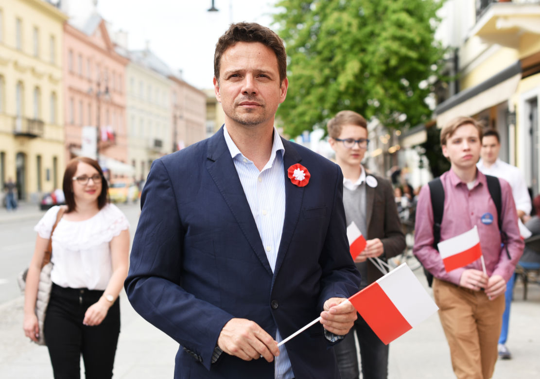 Trzaskowski chce być jak Kaczyński