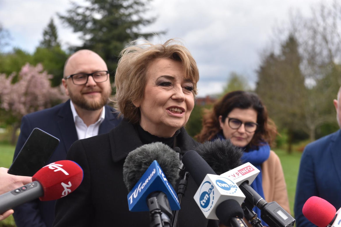 Gwiazdy Koalicji Obywatelskiej w Toruniu. Wspierają Pawła Gulewskiego