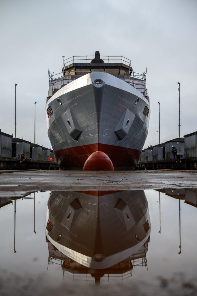 Francja woduje pierwszy z nowych patrolowców typu Patrouilleur Hauturier