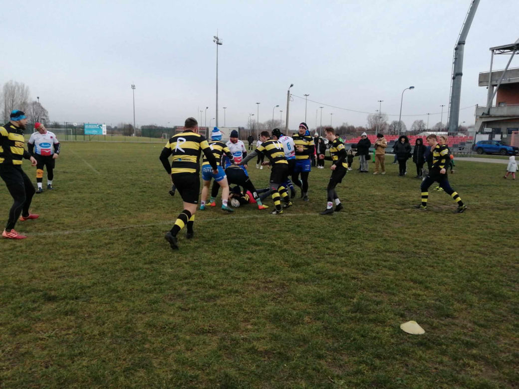 Noworoczny mecz rugby w Siedlcach 2025