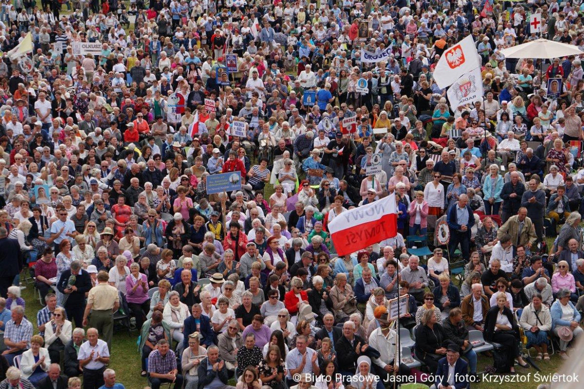 34. pielgrzymka Rodziny Radia Maryja na Jasną Górę