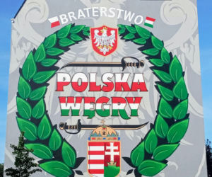 Polsko-węgierski mural na Pomorzanach