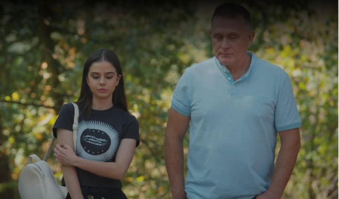 M jak miłość odc. 1899. Artur Rogowski (Robert Moskwa), Basia (Karina Woźniak)