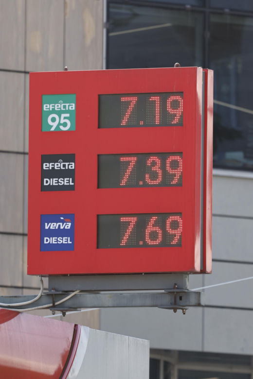 Ceny paliwa na stacjach benzynowych