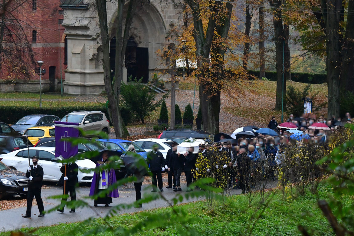 Pogrzeb Patryka W. z Poręby Radlnej