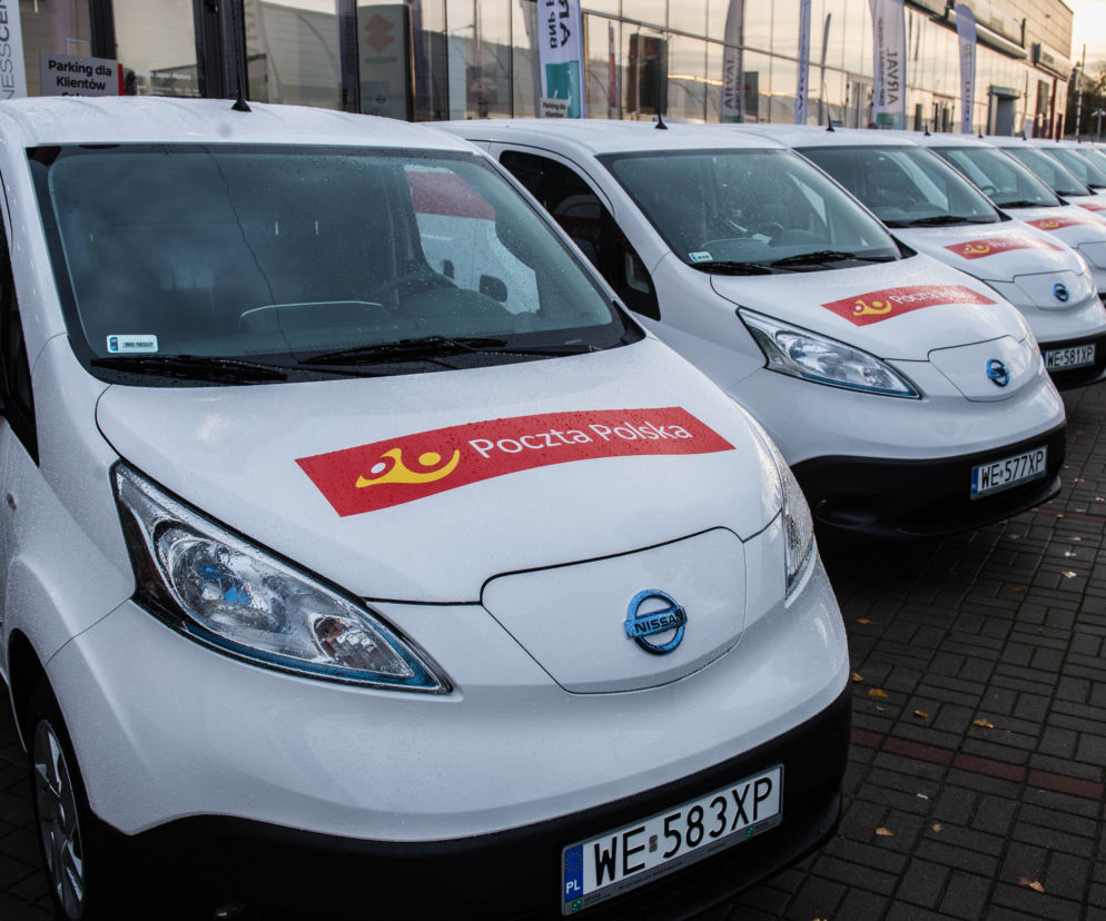 Nissan e-NV200 dołącza do floty Poczty Polskiej