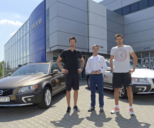 Łukasz Żygadło i Michał Winiarski dostali auta od Volvo