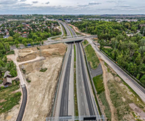 Węzeł Grębałów na S7 - odcinek Widoma Kraków