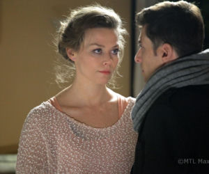 M jak miłość odc. 1000. Marek Mostowiak (Kacper Kuszewski), Anna (Tamara Arciuch)