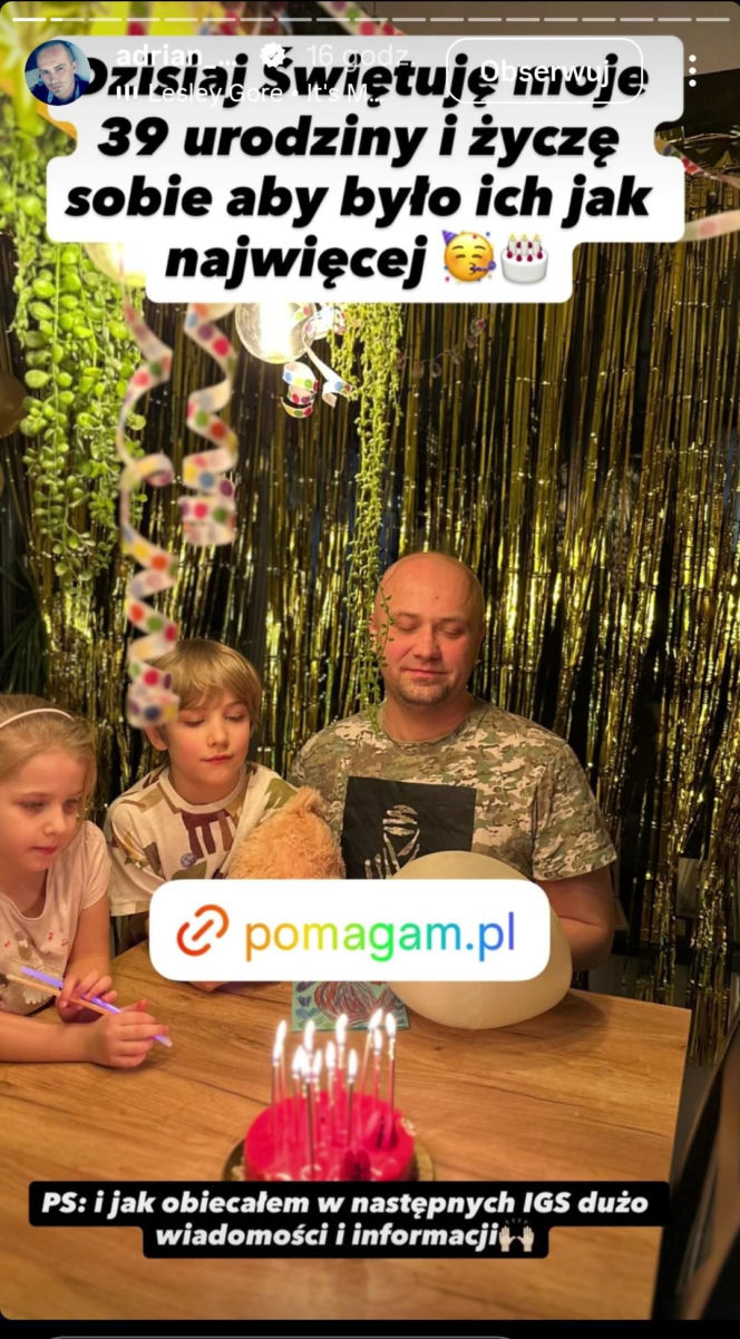 Adrian ze "ŚOPW" zdradził, jak się czuje. "Wykluczyło mnie to całkowicie"