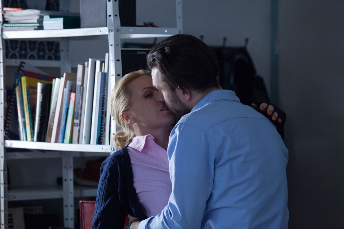 Przyjaciółki 5 sezon odc. 55. Anka (Magdalena Stużyńska), Maciek (Krzysztof Wach)