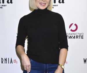 Markowska przytulała męża, Ostałowska zaskoczyła sylwetką, Ścibakówna błyszczała na premierze biografii Rewińskiego