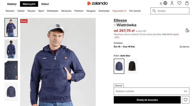 Donald Tusk twarzą na Zalando