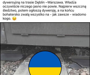 Konrad Berkowicz o akcie dywersji na torach 