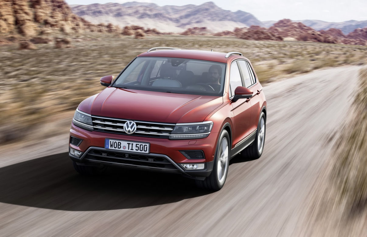 2016 Volkswagen Tiguan druga generacja 