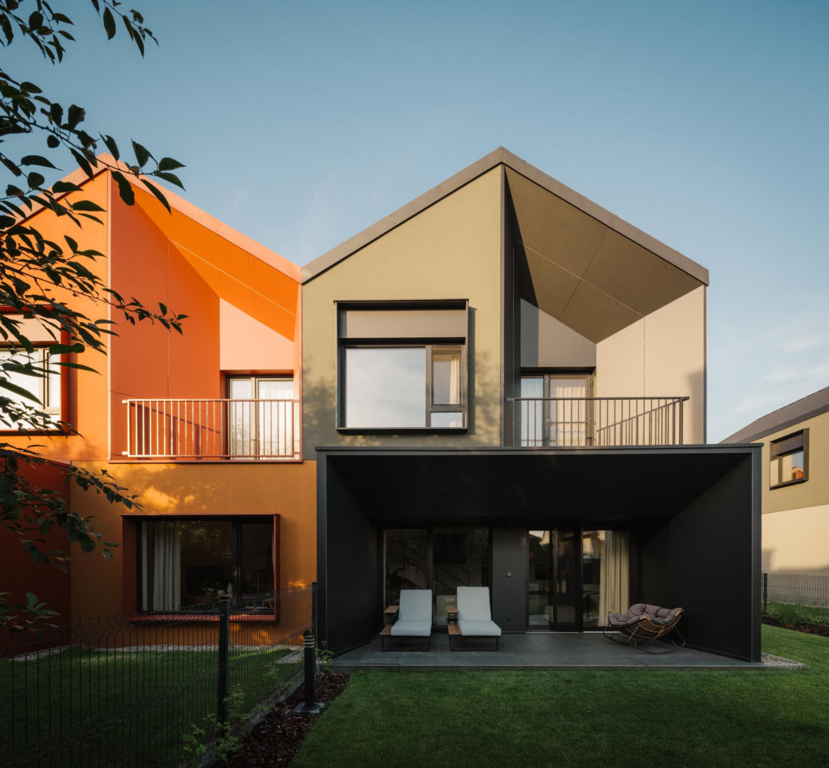 Zespół 10 domów jednorodzinnych, ul. Borków 58, Warszawa