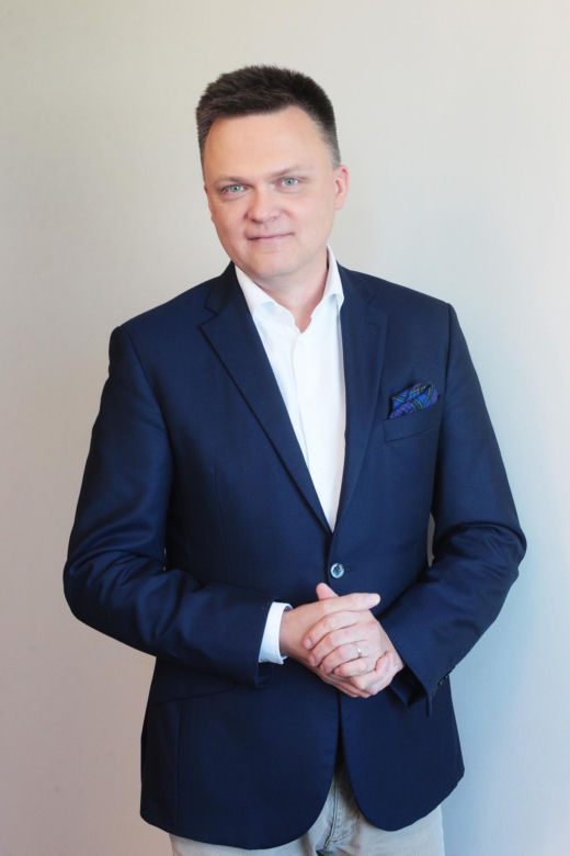 Tak się stroi Szymon Hołownia