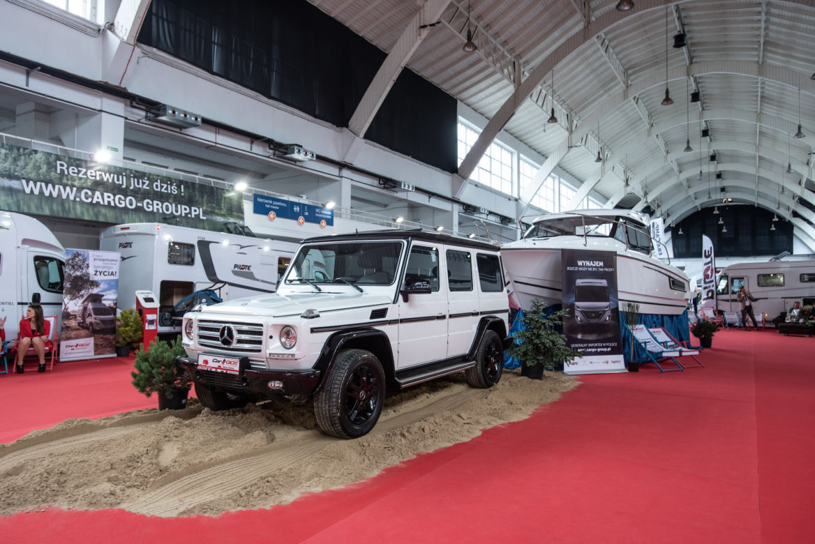 Kampery na targach Poznań Motor Show 2019