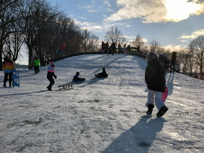 Górka saneczkowa w Klonówcu