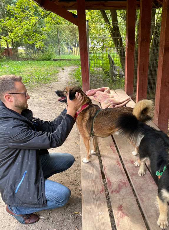 Paweł Szramka został wolontariuszem