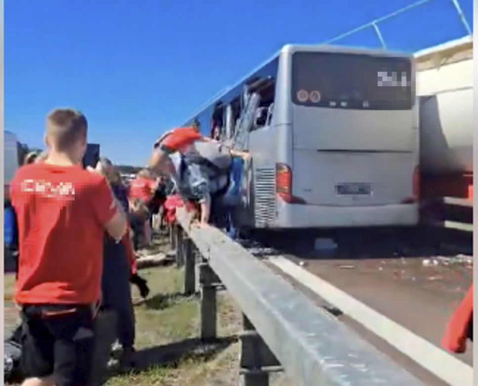 Wypadek polskiego autokaru w Niemczech