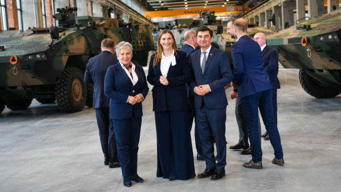 Kosiniak-Kamysz był dziś zakładach w Rosomak S.A. w Siemianowicach Śląskich