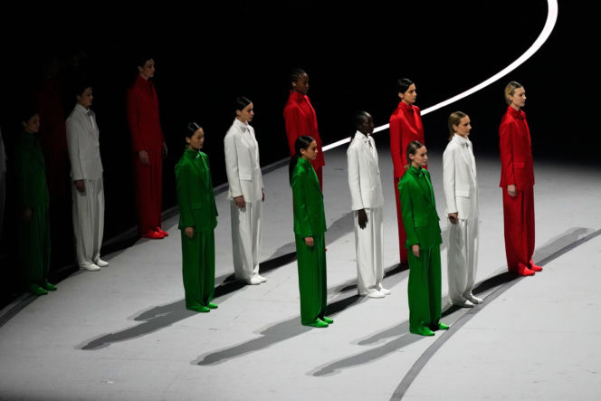 Ceremonia otwarcia IO Mediolan-Cortina d'Ampezzo