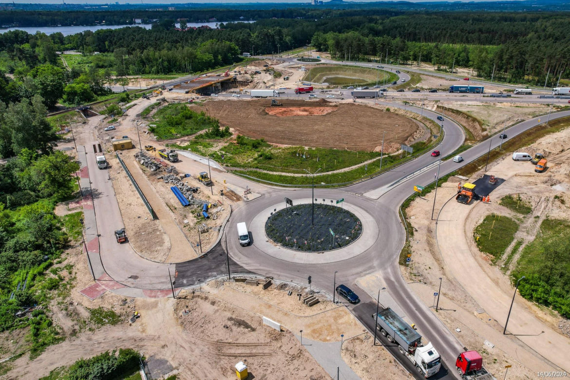 Tak wygląda zagłębiowska część nowej, ekspresowej S1 - czerwiec 2024